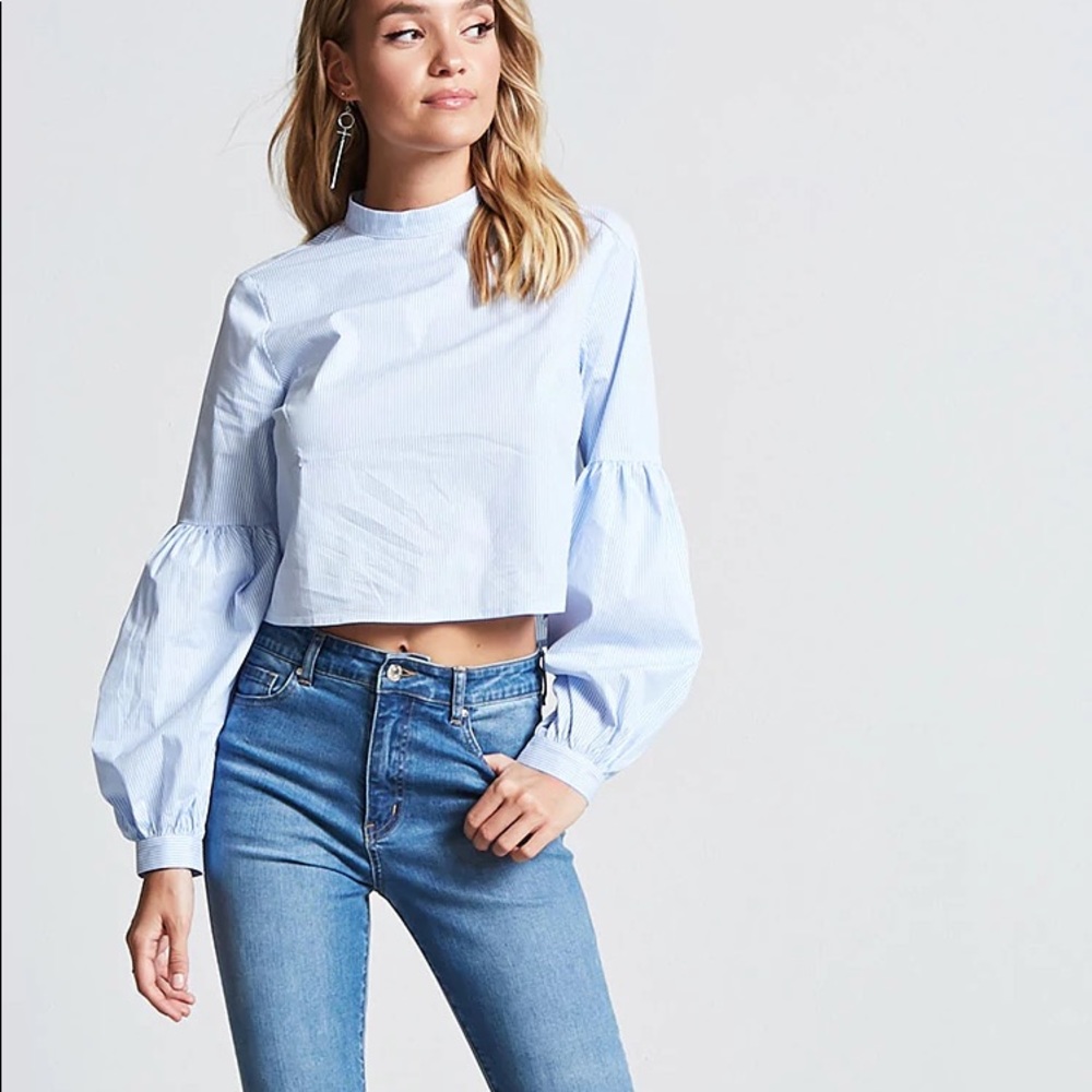 F21 cropped top